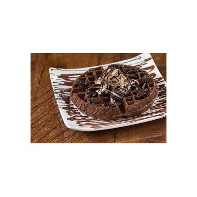 وافل شکلات بستنی